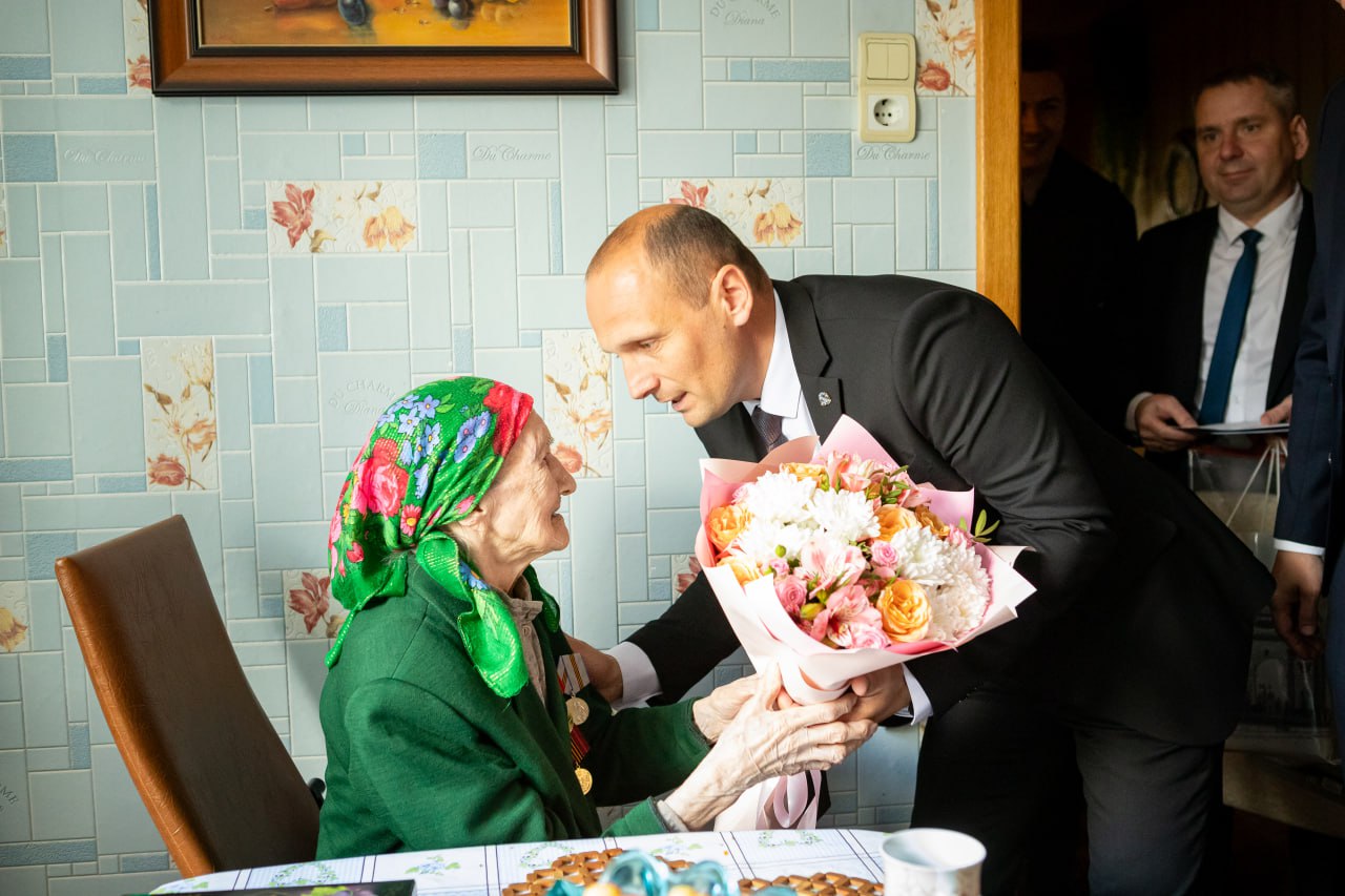 Курянка Мария Дюмина отметила 100-летний юбилей