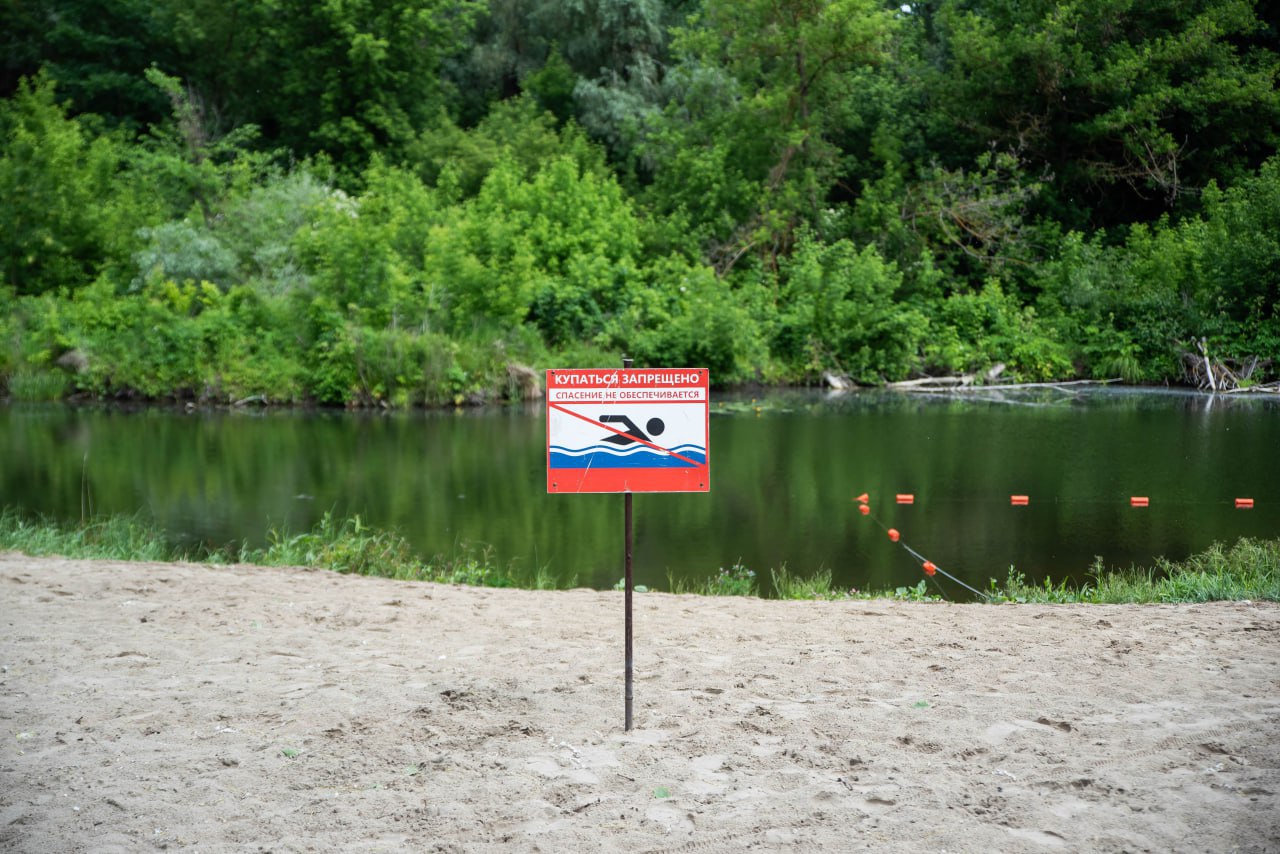 В Курске зона купания пляжа в районе «Элеватормельмаша» станет чище