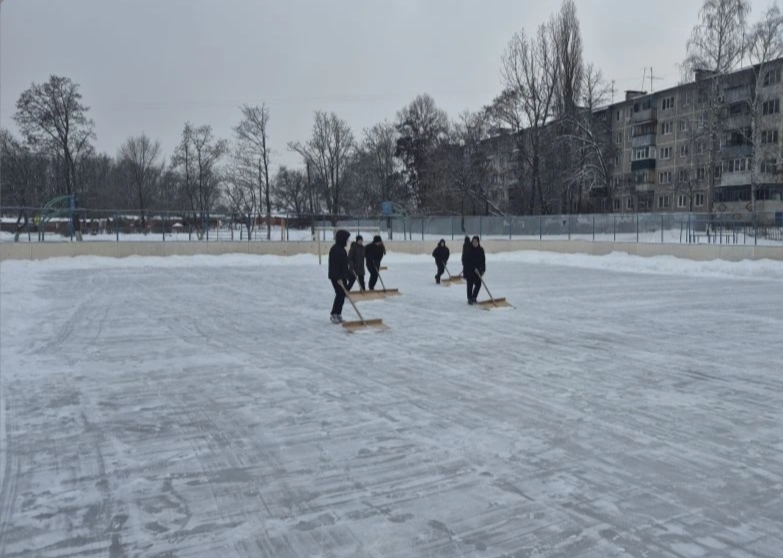 В Курске работают пять школьных катков