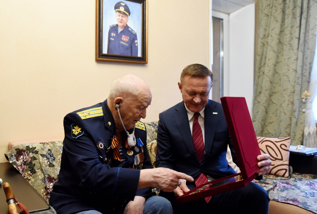 Курскому ветерану Великой Отечественной войны исполнилось 99 лет