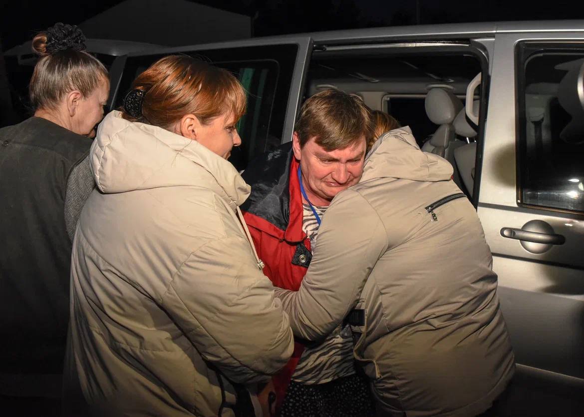 В Курск прибыли возвращённые с Украины жительницы Суджанского района