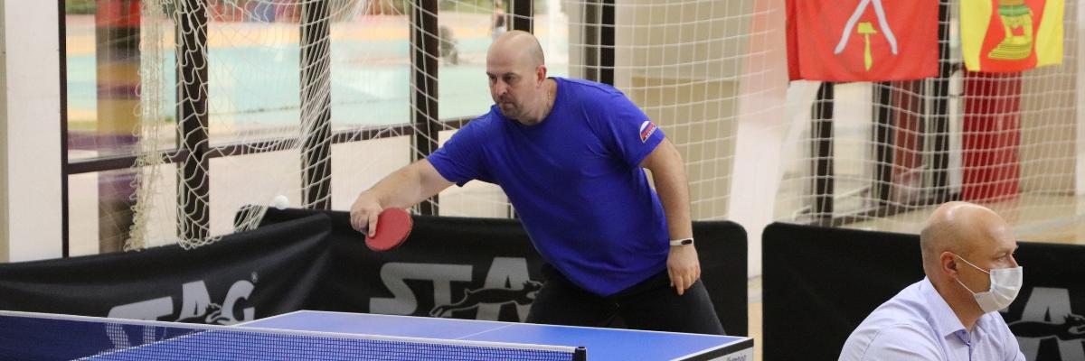 Курский пожарный завоевал «серебро» на турнире по настольному теннису
