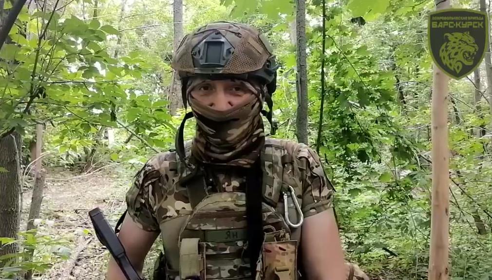 Доброволец из Екатеринбурга вступил в отряд «БАРС-Курск»