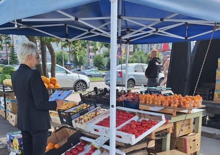 Незаконная торговля зафиксирована на пяти улицах Курска
