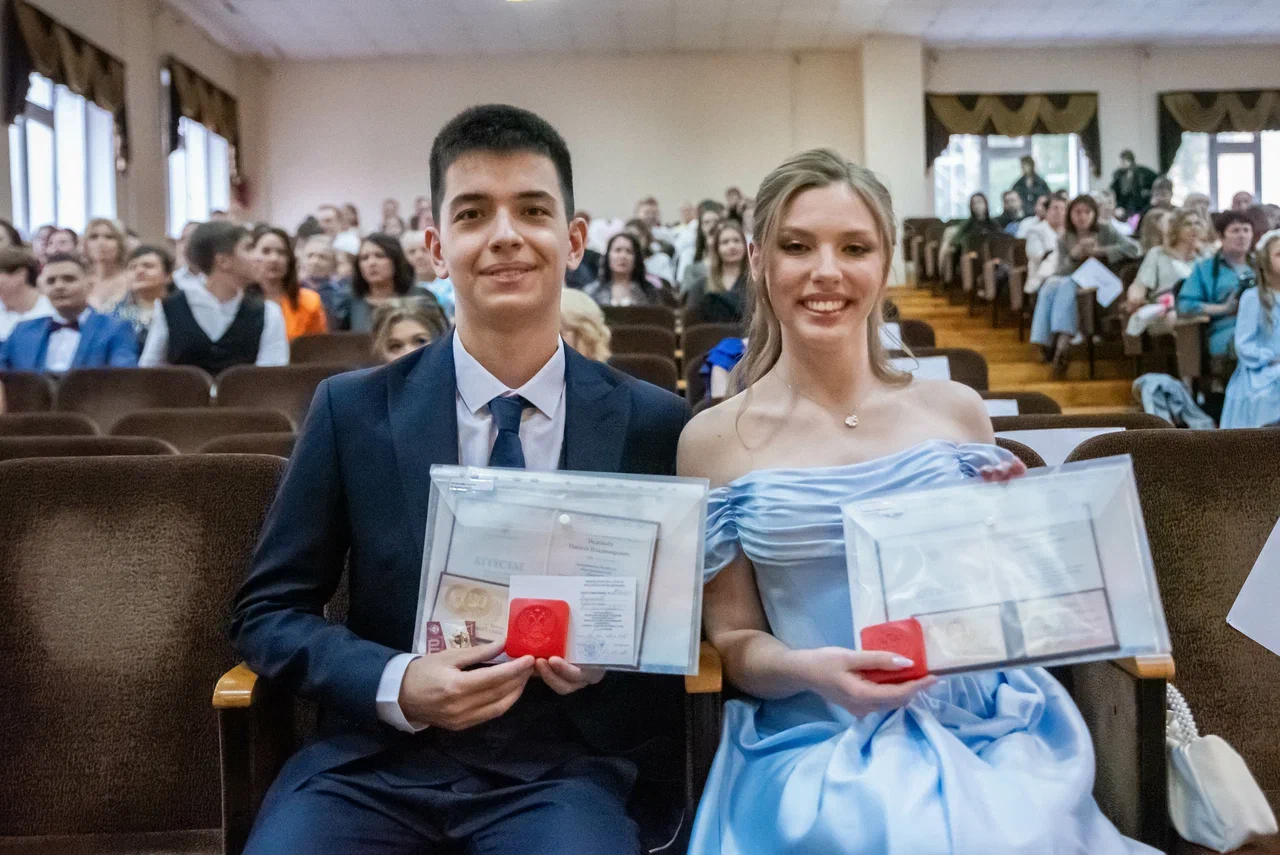 В школе №5 прошел выпускной вечер
